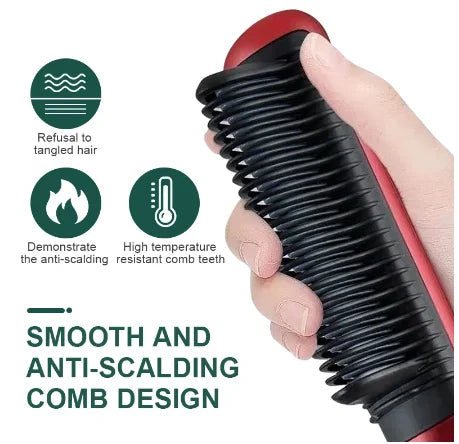 Sleek & Smooth: Hair Straightening Brush for Effortless Styling