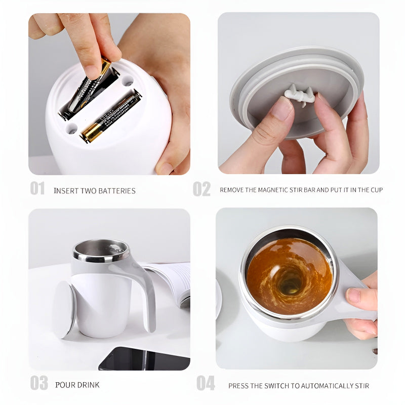 Magnetic Mug: Innovative Design for Convenient Sipping